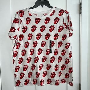 Torrid Rolling Stones Classic Fit Cotton Crew Tee. NWT. Size 2 100% Cotton